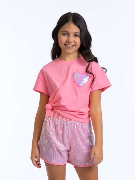 blusa infantil bolso coracao paete reversivel no lateral 4